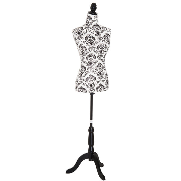 Mannequin Torso Display Stand Adjustable Dress Form & Reviews